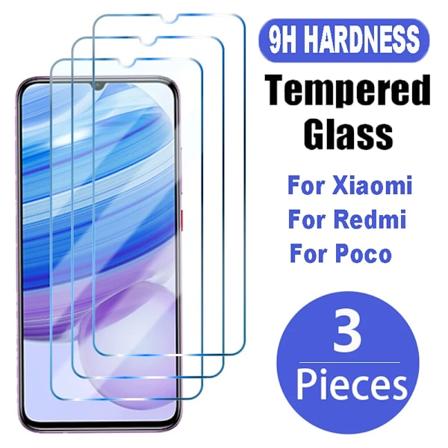 Karkaistu lasinen näytönsuoja Xiaomi Mi 11 12 Lite 5G Poco X3 13 10T 11T Pro Redmi 8A 9A 9C 9T 12C 10C Not 7 8 9 10S 11S For Mi 6 3 PCS