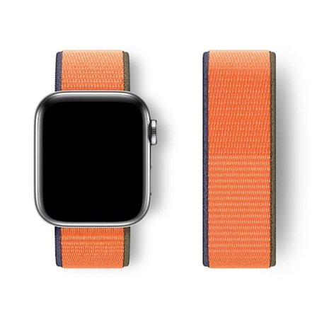 Nylon Loop Armband för Apple Watch band 44mm 40mm 45mm 41mm 46 42mm 49mm 44 45 mm armband iWatch serie 10 9 SE 7 6 5 4 Ultra 2