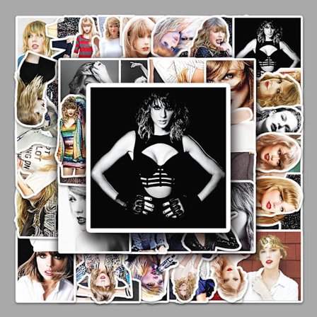 50 stk. Taylor Swift Seje Graffiti Stickers Bagage Bil Stickers #1