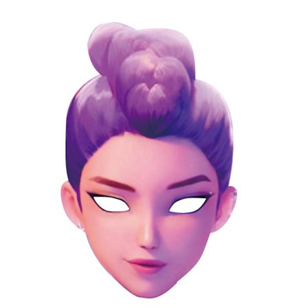 Ny K-POP Demon Hunters Mask Cosplay Prop for Kvinner Rollespilltilbehør 2025&s10496&