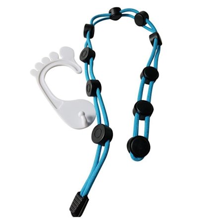 Strømpevaskeverktøy og kleshenger for vask, tørking og oppbevaring av sokker, ingen sortering eller matching, sammenleggbar bedre enn en nettpose