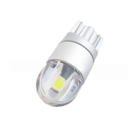 2 kpl W5W T10 2 SMD 3030 LED-polttimot Superkirkas valkoinen auton ulkopuolen päiväajovalopolttimo 12