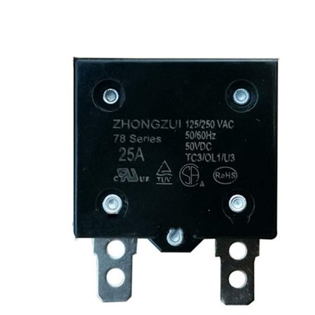 2 stk. Relé Sikring Strøm Overbelastningsvern 25A 25A