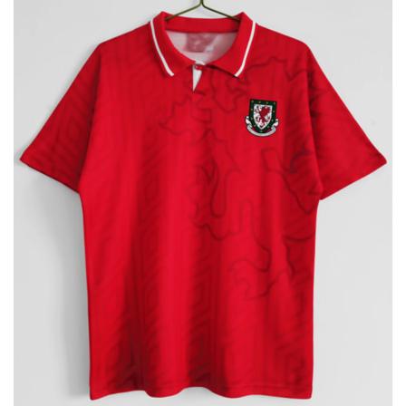 92-94 säsongen hemma Wales retro jersey tränings T-shirt XXL
