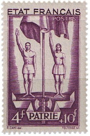 Frankrig 1943 - YT 579 - Postfrisk