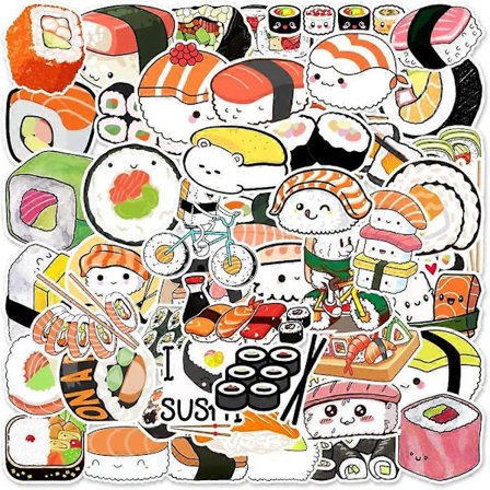 50 st Vattenflaskeklistermärken, Färgglada VSCO Vattentäta Klistermärken, Rumdekor Estetiska Klistermärken för Vattenflaska, Laptop, Telefon, Journal,