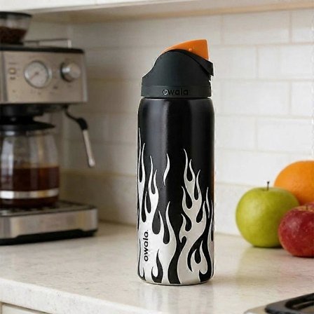 Owala Chrome Inferno FreeSip 24oz/32oz Juomapullo Lahja