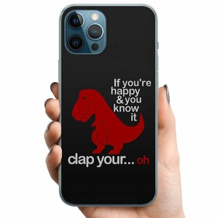 Apple Iphone 12 Pro Max Tpu Mobilskal Dinosaurie