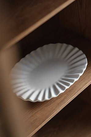 Jotex - Serveerschaal Wit Wit - BONNIE - Koop Dienbladen & serveerschalen bij Jotex