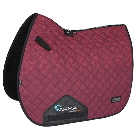 ARMA Sport XC Leaf Hästschabrak 15in - 16.5in Röd