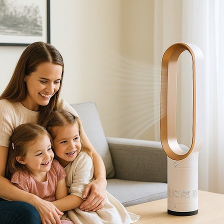 Luftblåsare/Fläkt utan roterande blad