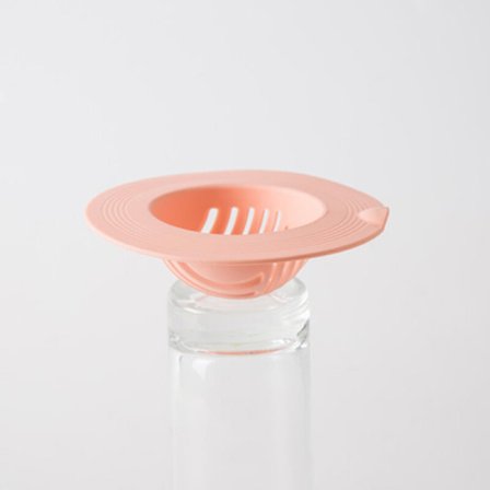 Anti-Tetting Anti-Tetting Mesh Oppvaskmaskin Filter for grønnsaksposer - Rosa - 1 stk