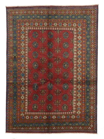 Handgeknüpft Afghan Fine 145X195 Wollteppich Klein