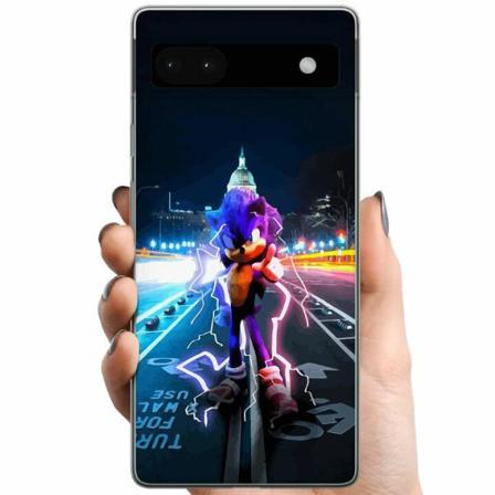 Google Pixel 6a Tpu Mobilskal Sonic The Hedgehog