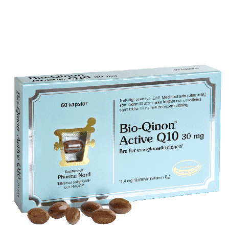 Pharma Nord Bio-Qinon Active Q10 30 mg 60 kapslar