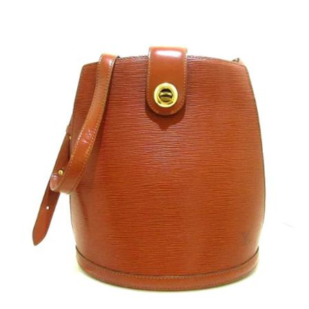 Louis Vuitton Vintage, Pre-owned Leather Cluny Bag Bruin, Dames, Maat:ONE Size