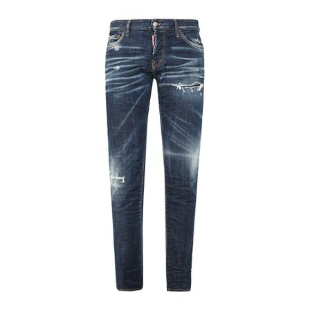 Dsquared2, Denim Jeans Blauw, Heren, Maat:S