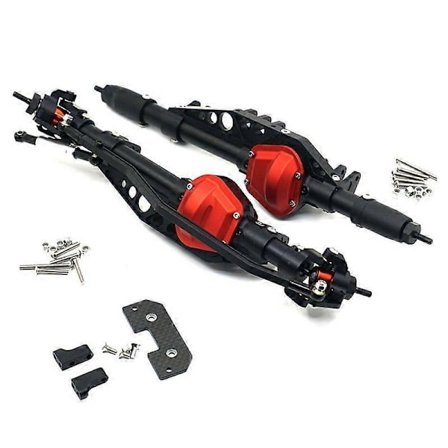 Alloy For- & Bagaksel til 1/10 AXIAL Wraith 90018 90048 90053 RC Bildele