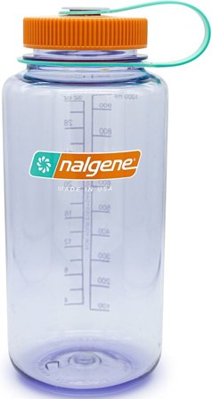 Nalgene Bottle 1 l Wide Mouth Sustain Amethyst