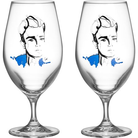 Kosta boda All About You Celebrate Him Ölglas blå, 40 cl, 2 stk. | Dukning & Servering > Glas > Ölglas | Bagaren och Kocken