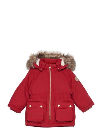 Nmfmabe Parka Jacket Pb Camp Red Name It