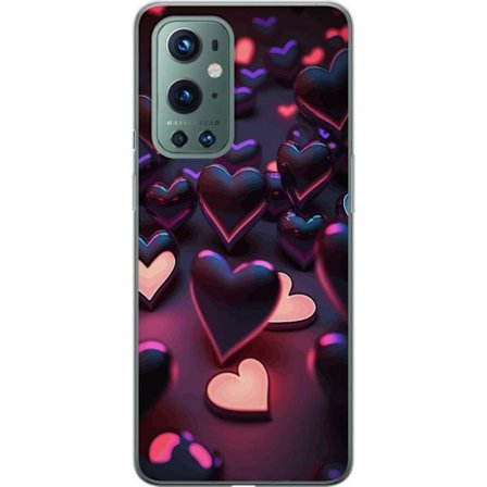 Kompatibel Mobilcover til OnePlus OnePlus 9 Pro Midnatshjerter
