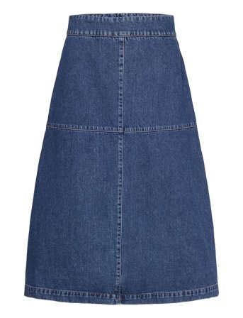 Mads Nørgaard | Denim Lunar Skirt | 36