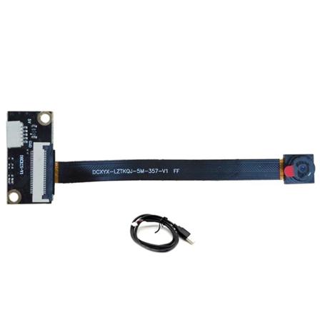 OV5640 5 millioner videokameramodul bærbar USB-stasjonsfri modul for gjør-det-selv elektronisk komponent,68 Black