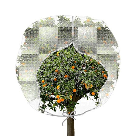 Stort insektnet til haven, plantebeskyttelse med lynlås, H-formet pose, insektnet til haven, plantebeskyttelse til beskyttelse af frugter