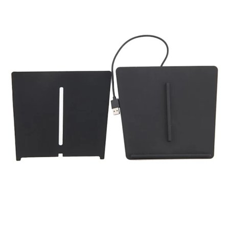 Bil 10W Trådlös Laddare Kompatibel med Tesla Model 3 med Dubbla USB-Portar_gåva från G Dd.