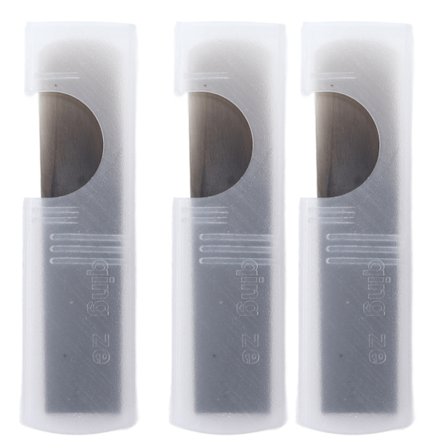 3 st Alto Saxofon Reeds Hållbar Harts Smal Kompakt Säker Pålitlig Sax Tillbehör för Musikälskare