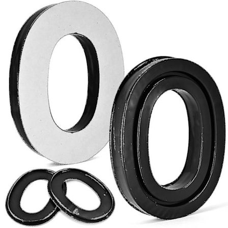 Ersättningsgelöronkuddar för 3m Peltor Tactical 100/300/500-hörlurar