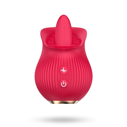Petal Bliss Tongue-Licking Vibrator - Vuxen.se - Fräcka presenter till partner och singlar