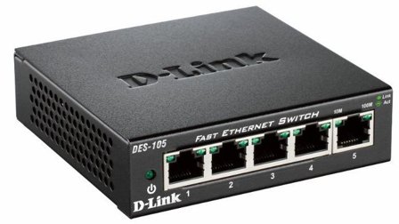 D-LINK DES 105 - switch - 5 porter