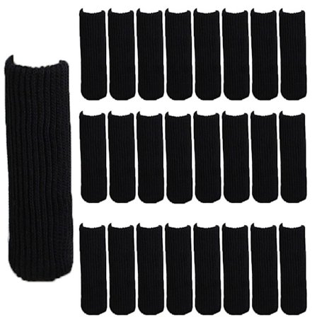 24 Stk Stolbenbeskyttere Møbelsokker Stolbensokker