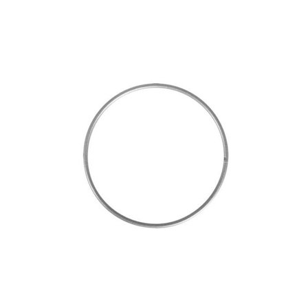 Metallring - Silver - 10 cm - Rund - Inomhus - Unisex