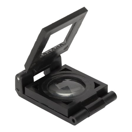 10X Sammenleggbart Forstørrelsesglass Lupe Skarp Fokus Bærbar Smykker Klokke Industri Forstørrelsesglass