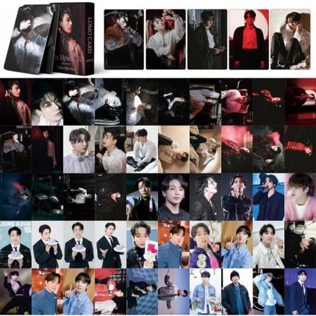 55 st Bangtan Boys Lomo BTS-kort JUNGKOOK minivykort för personliga foton