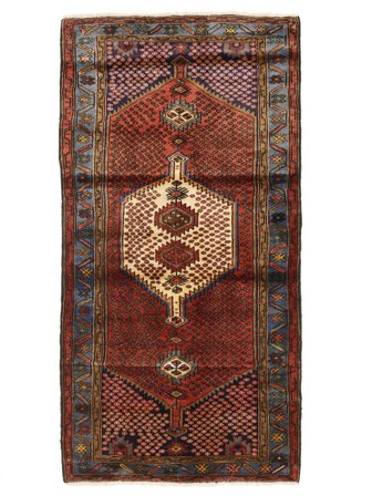 Oriental Hamadan Rug 103X203 Wool, Persia