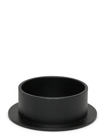 Candleholder -The Circle Home Decoration Candlesticks & Tealight Holders Svart Kunstindustrien