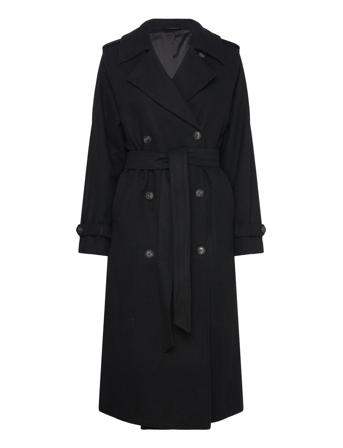 Bs Kaylee Coat Black Bruun & Stengade
