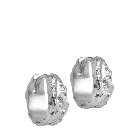 ENAMEL Copenhagen Örhängen, Nela Örhängen Dam Silver ONESIZE