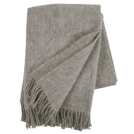 Klippan Gotland ullpläd 130x200 cm Multifärgad Filtar & plädar Grå 130 x 200 cn
