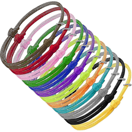 12 Pakka Uutta Pennun Pantaa, Pennun Tunnistuspantoja, Säädettävät Pennun Kissanpentun Panta Pennun Tunnistuspanta Lemmikkieläimelle (12 Väriä 6,5-