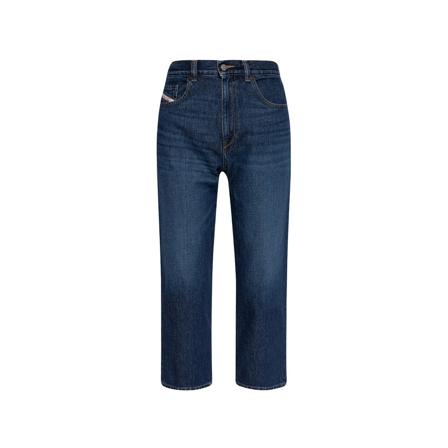 Diesel, Straight Jeans Blauw, Dames, Maat:W30 L32