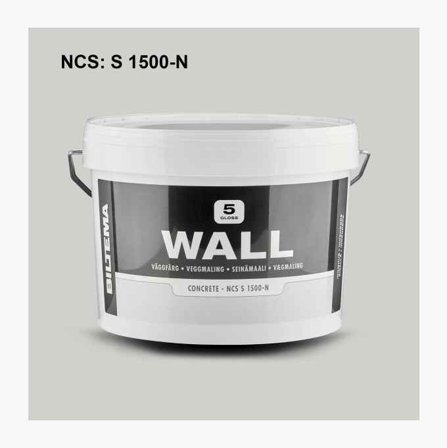 Väggfärg WALL concrete 3 liter - Biltema
