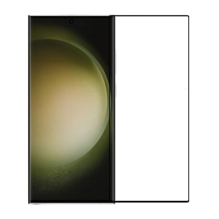 Sk rmskydd Samsung Galaxy S24 Ultra 0.23mm 2.5D H rdat Glas - Svart Black