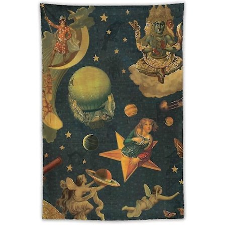 The Smashing Pumpkins Seinävaate Mellon Collie And The Infinite Sadness Juliste Polyesteri Seinätaide Tuloste Lahja Kuva Maalaus Seinävaatteet 