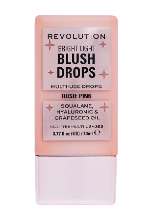 Revolution Bright Light Blush Drops Pink Rosie Rouge & solpuder Dam Rosa 23 ML