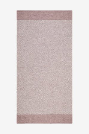 KM Home - Bomuldstæppe Alva - Rosa - Bomulds- & kludetæpper - 160X230 - Fra Homeroom